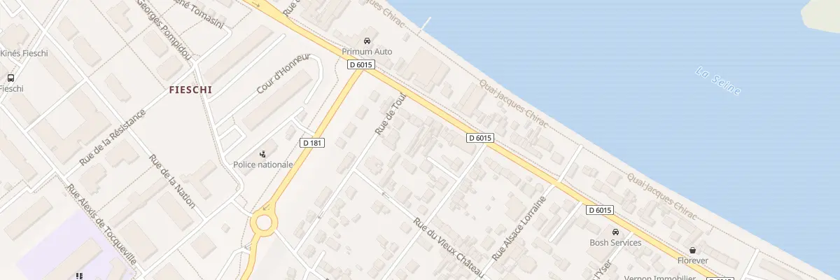 Plan du 47 Av de Rouen à Vernon