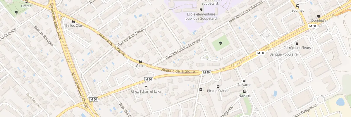 Plan du 41 Rue Alexandre Soumet à Toulouse