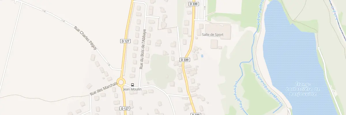 Plan du 1 Imp des Vignes à Barjouville