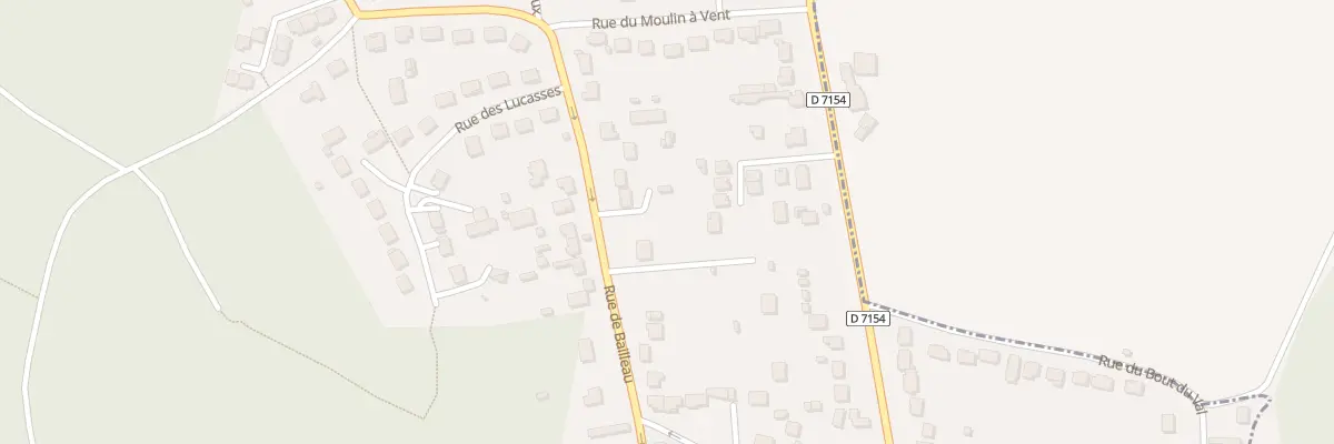 Plan du 74 Rue de Bailleau à Lèves