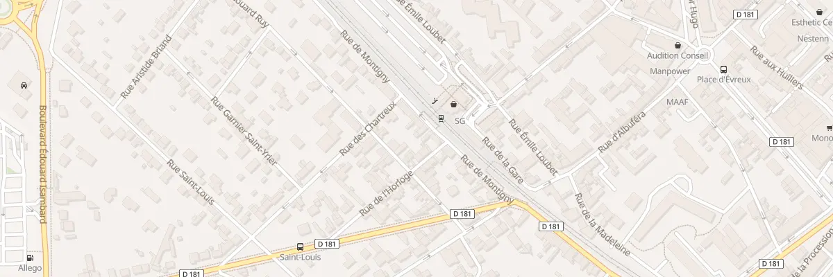 Plan du 41B Rue de Montigny à Vernon