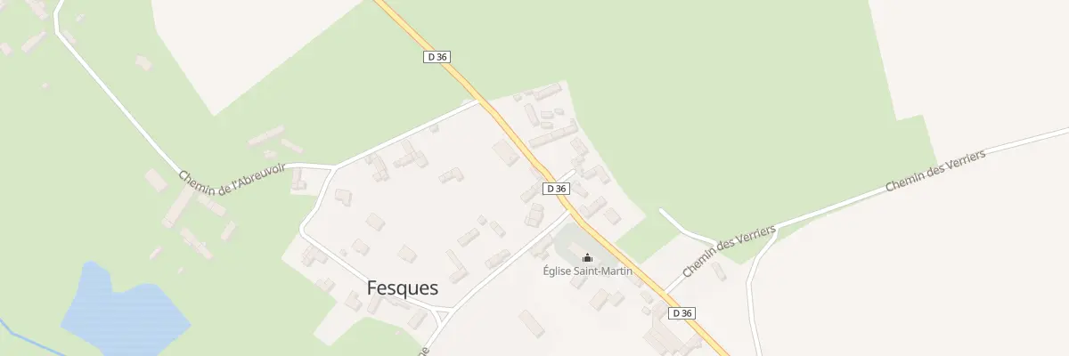 Plan du 5003 Le Village à Fesques