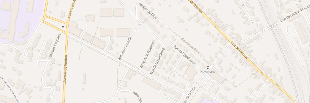 Plan du 6 Rue de la Solidarité à Chartres