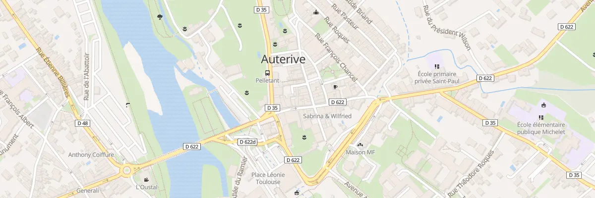 Plan du 9 Rue Anatole France à Auterive