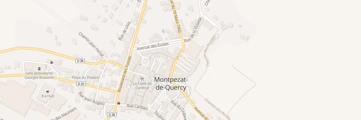 Plan du 32 Imp de l’Aumonerie à Montpezat-de-Quercy