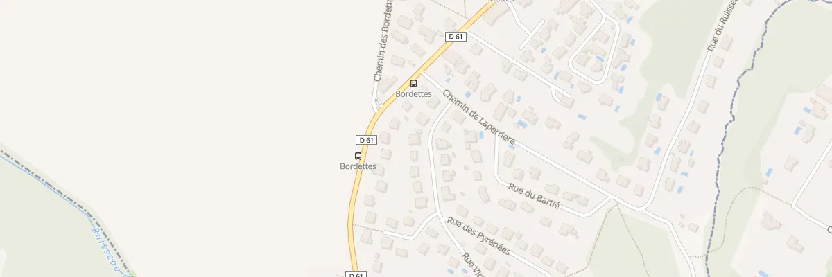 Plan du 6 Rue Victor Hugo à Saint-Geniès-Bellevue