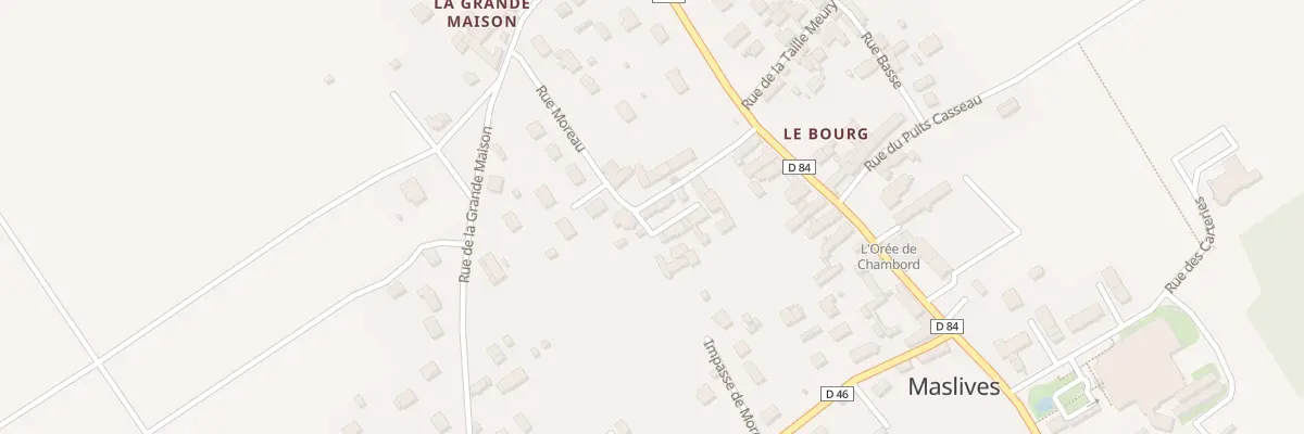 Plan du 2 Imp Moreau à Maslives