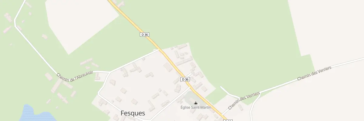 Plan du 5053 Le Village à Fesques