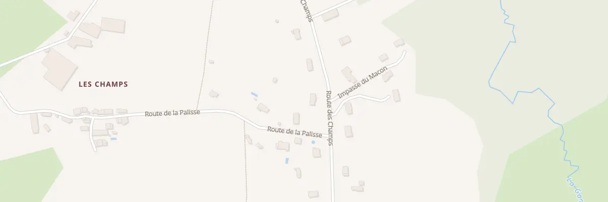 Plan du 283 Rte des Champs à Saint-Laurent-les-Églises