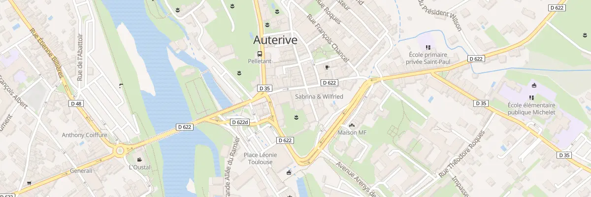 Plan du 4 Rue Anatole France à Auterive