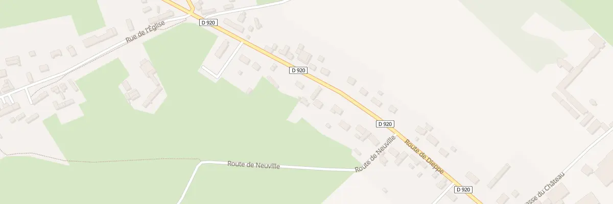 Plan du 20 Rte de Dieppe à Smermesnil