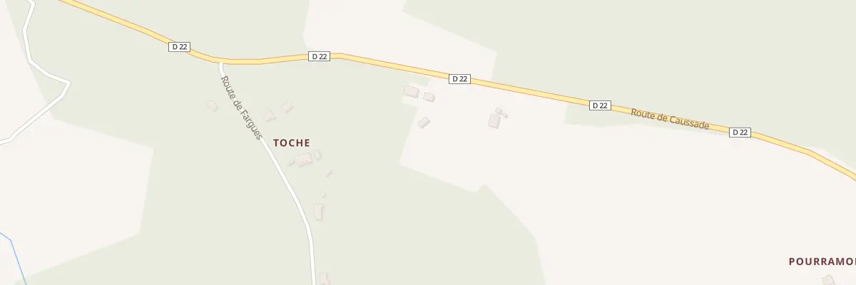 Plan du 5024B Toche à Auty