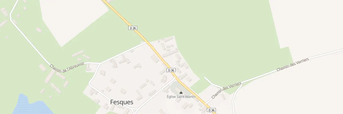 Plan du 5052 Le Village à Fesques