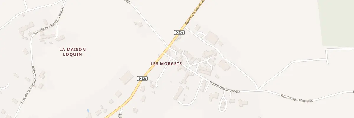 Plan du 39 Rte des Morgets à Lye