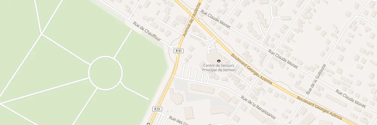 Plan du 3 Rte d’Ivry à Vernon