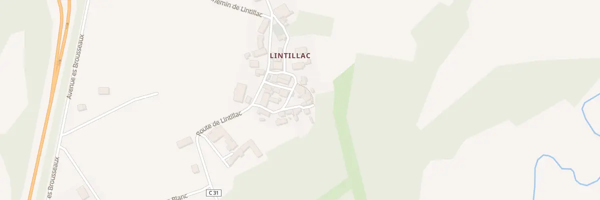 Plan du 5424 Lintillac à Ussac