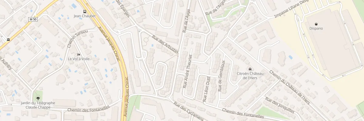 Plan du 27 Rue de l’Ayga à Toulouse
