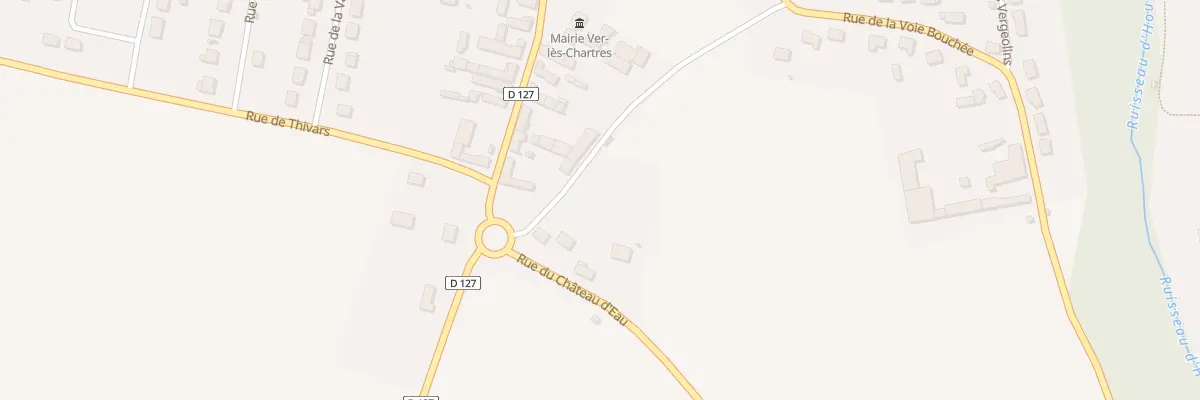 Plan du 3 Rue du Chateau d’Eau à Ver-lès-Chartres