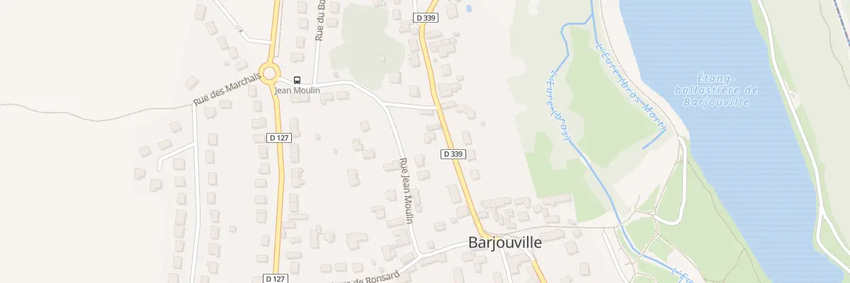 Plan du 5 Rue de Fort-Mahon à Barjouville