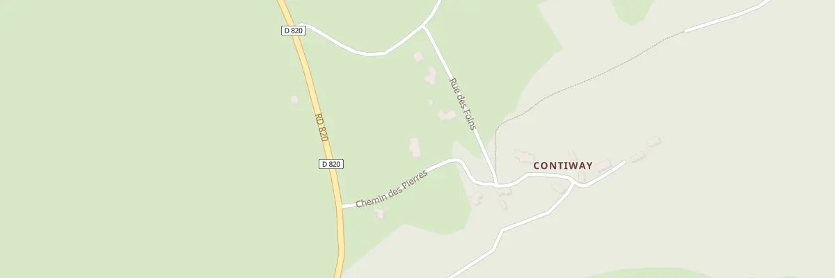 Plan du 5311F Contivay à Francoulès