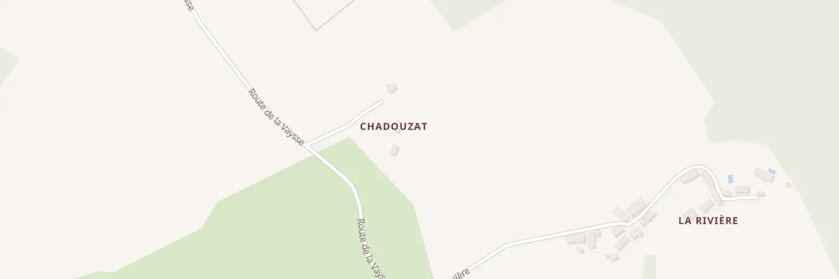 Plan du 76 Rue de Chadouzat à Orgnac-sur-Vézère