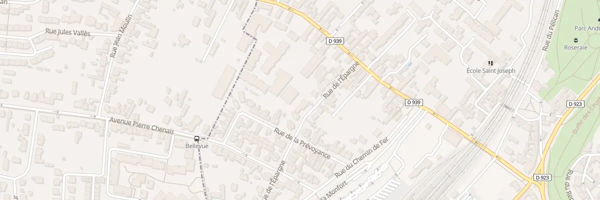 Plan du 14 Rue de l’Epargne à Chartres