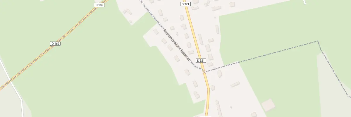 Plan du 5000 La Mare Rousset à Lorleau