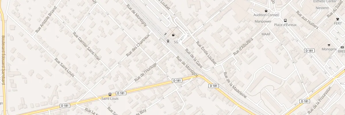 Plan du 35 Rue de Montigny à Vernon