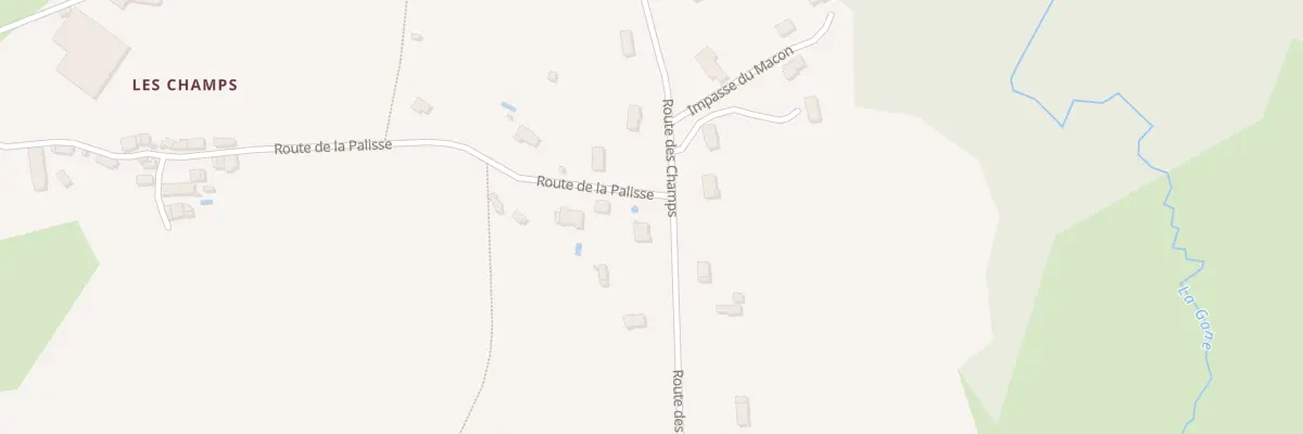 Plan du 1 Rte de la Palisse à Saint-Laurent-les-Églises