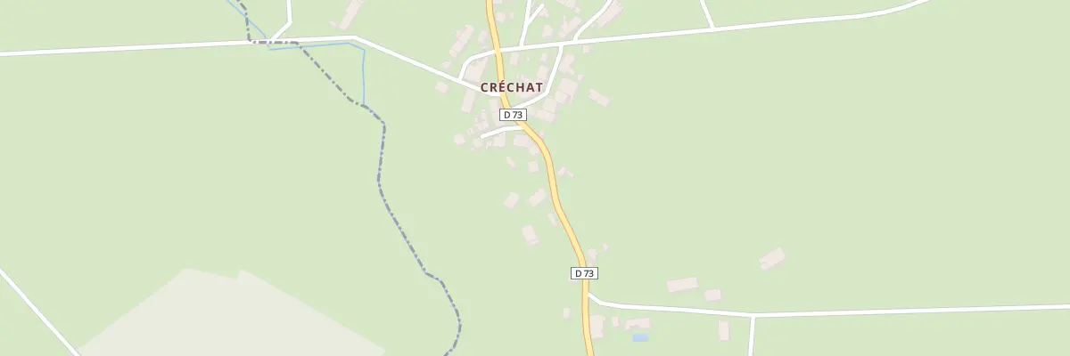Plan du 33 Crechat à Fursac