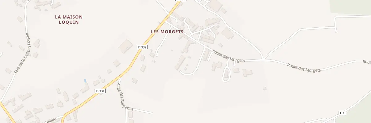 Plan du 120 Rte des Morgets à Lye
