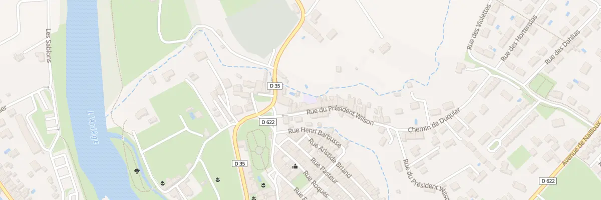 Plan du 3 Rue du Pdt Wilson à Auterive