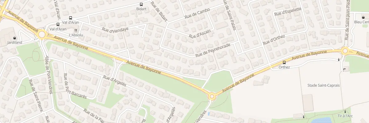 Plan du 18 Rue de Peyrehorade à L’Union