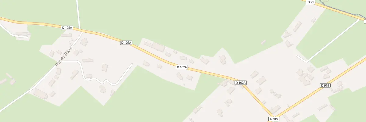 Plan du 501 Rue du Grand Quesnay à Mauquenchy