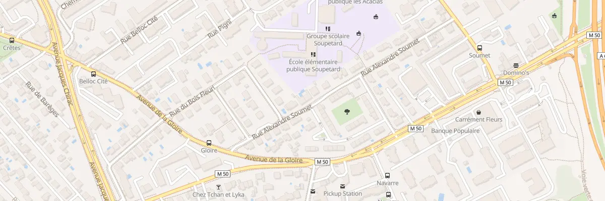 Plan du 34 Rue Alexandre Soumet à Toulouse
