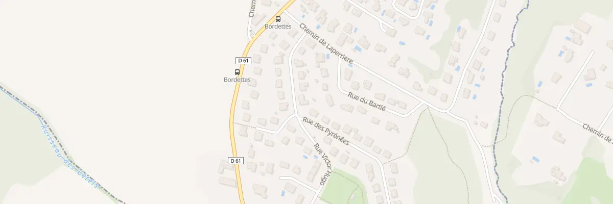 Plan du 11 Rue Victor Hugo à Saint-Geniès-Bellevue