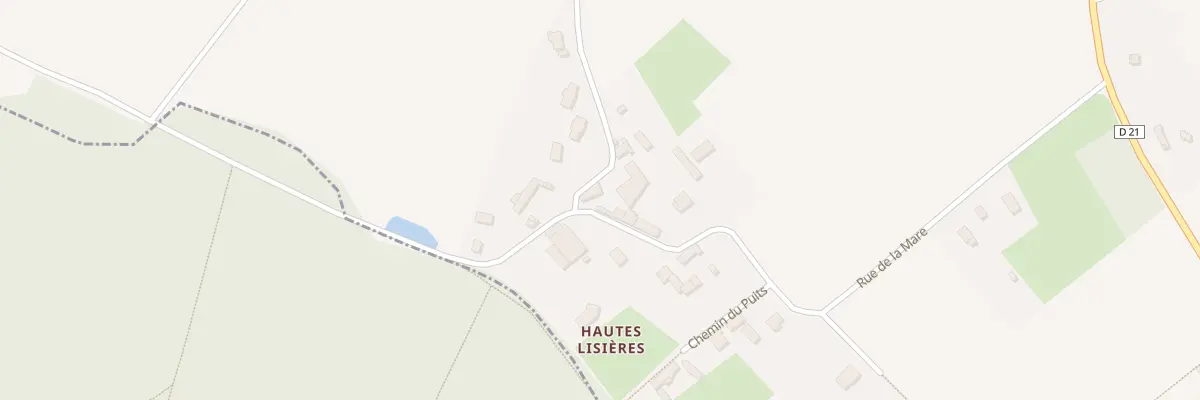 Plan du 5 Rue de la Mare à Rouvres