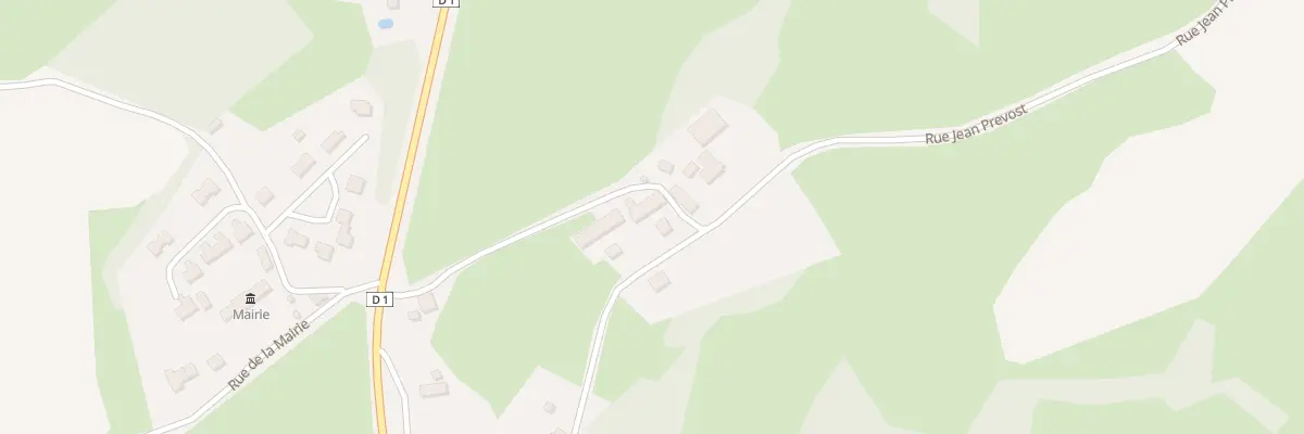 Plan du 3 Rue Jean Prevost à Vareilles
