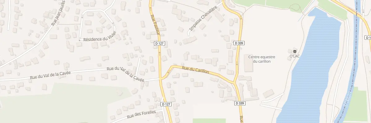 Plan du 5 Rue du Carillon à Luisant