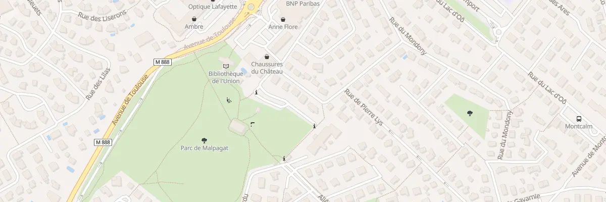 Plan du 30 Rue du Lac Bleu à L’Union