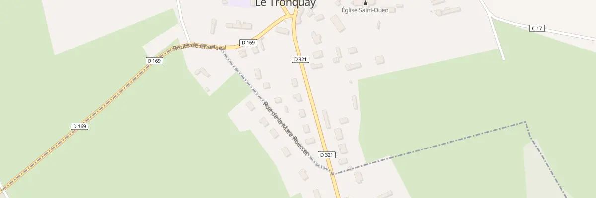 Plan du 6 Rte de Lyons au Tronquay
