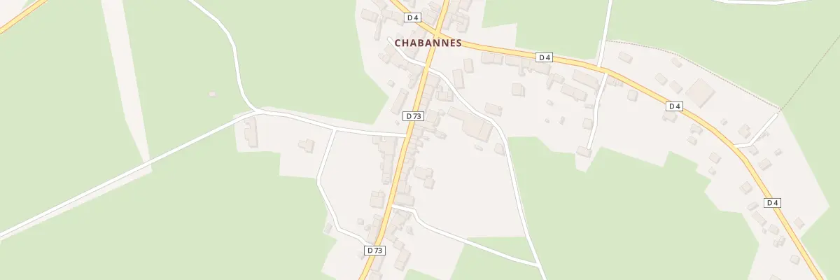 Plan du 72 Chabannes à Fursac