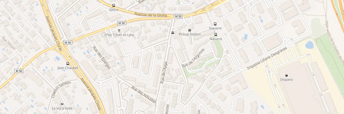 Plan du 17 Rue des Antilles à Toulouse