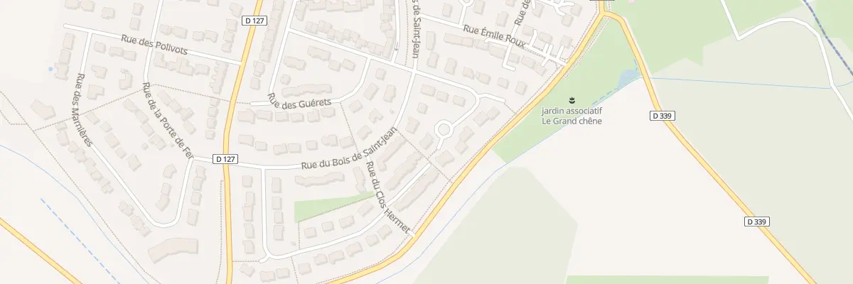 Plan du 7 Rue de la Vallée Sèche à Barjouville