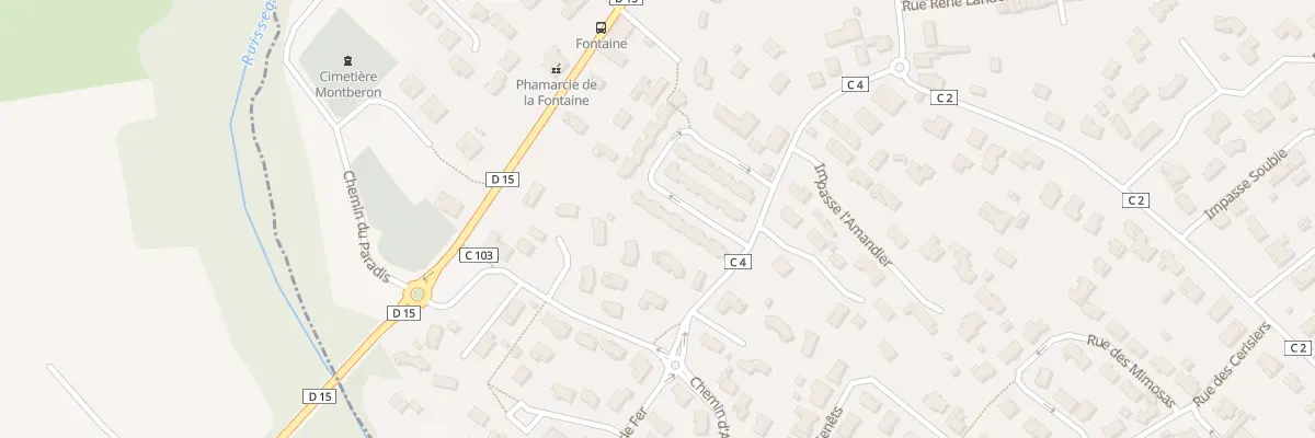 Plan du 14 Rue Léo Ferré à Montberon