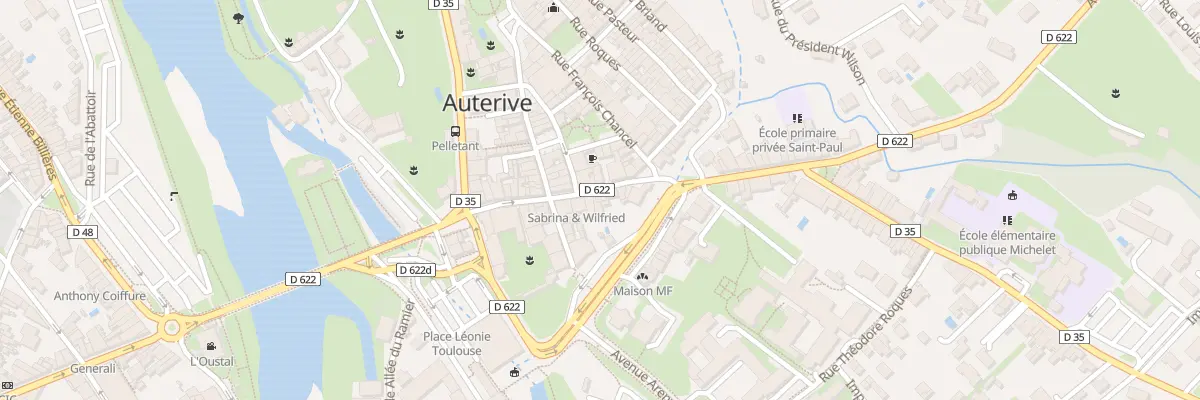 Plan du 18 Rue Anatole France à Auterive