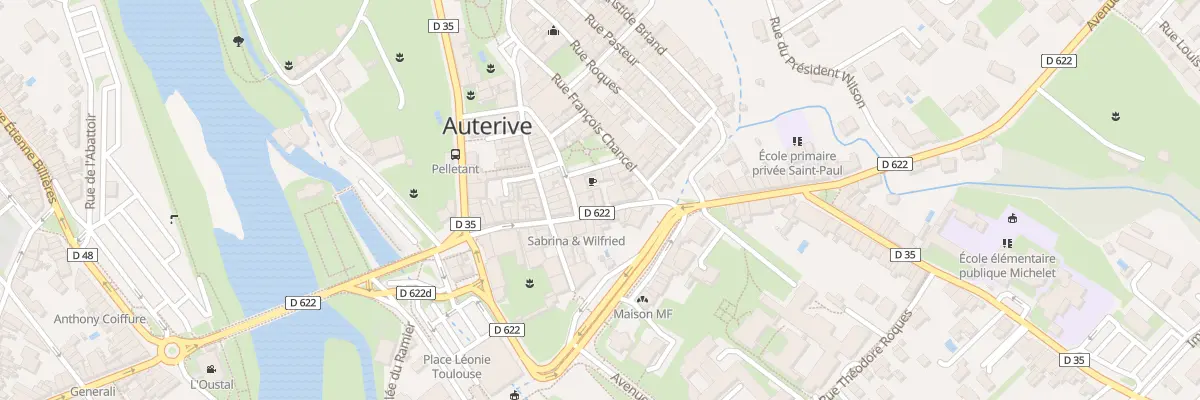 Plan du 17 Rue Anatole France à Auterive