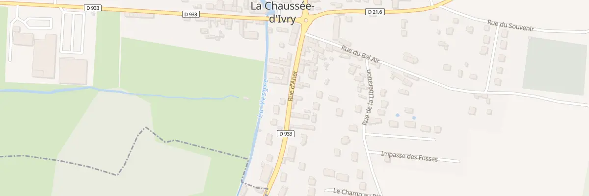 Plan du 118B Rue d’Anet à La Chaussée-d’Ivry
