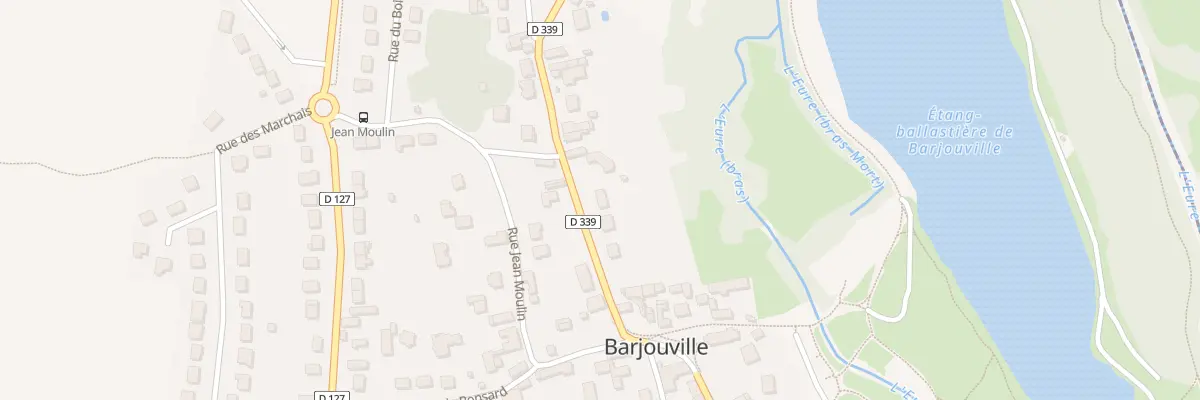 Plan du 8 Rue de Fort-Mahon à Barjouville