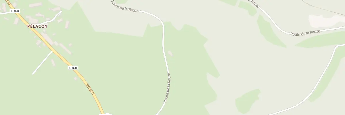Plan du 330 Rte de la Rauze à Francoulès